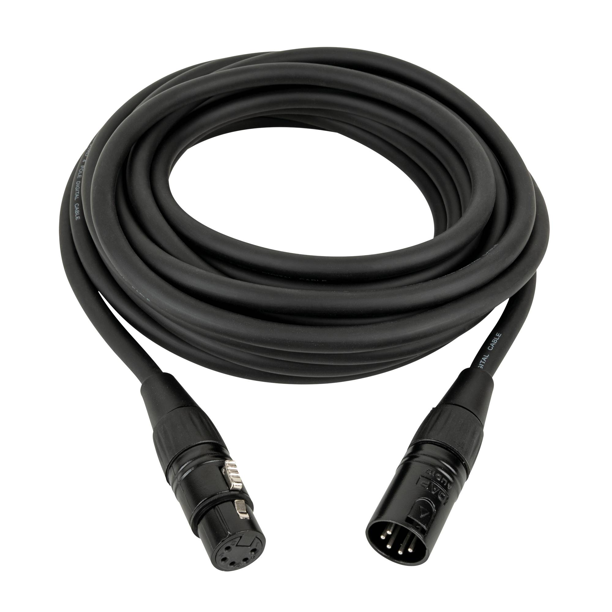 DAP FL86 - DMX/AES-EBU XLR/M 5P to XLR/F 5P 6 m