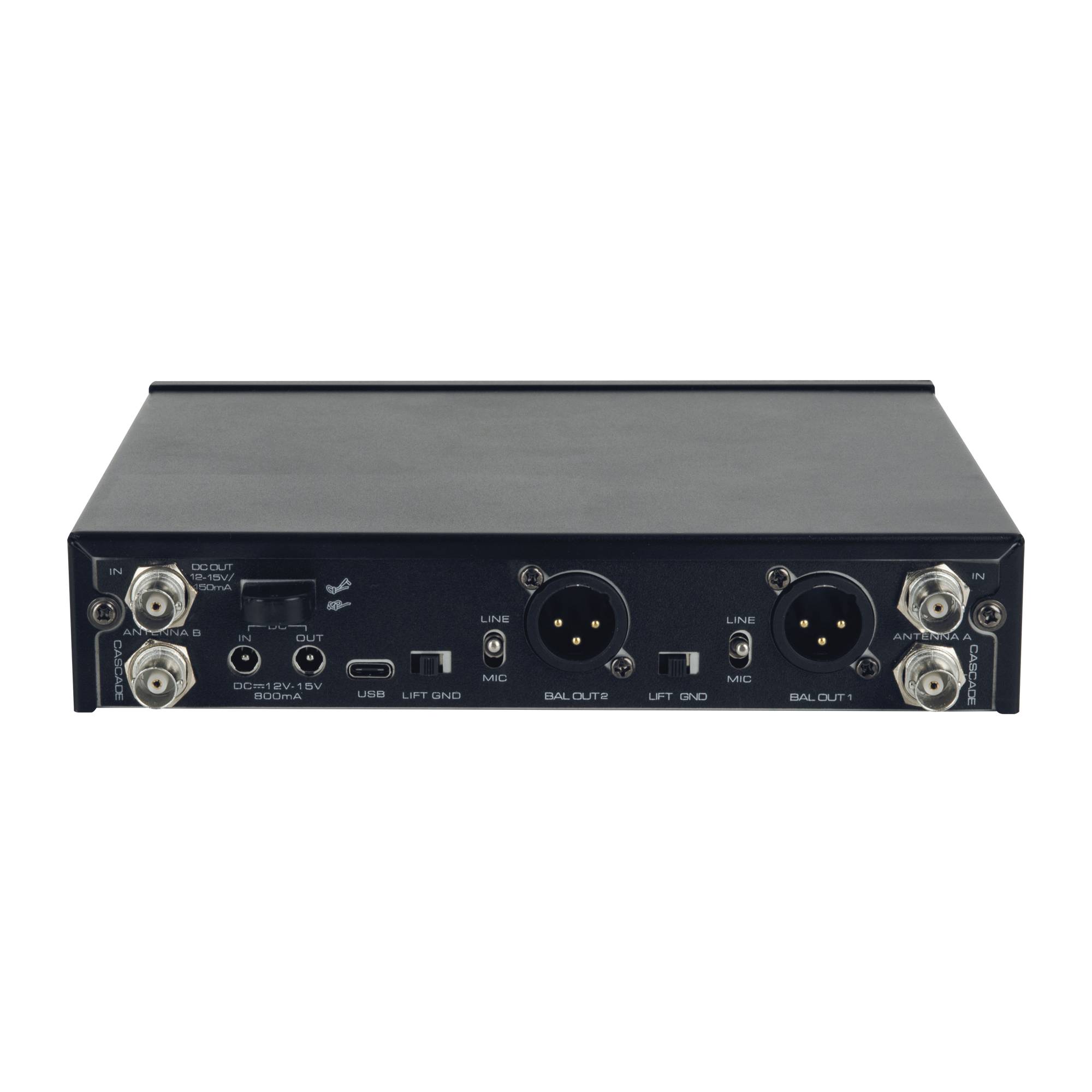 DAP EDGE EBS-2 Kabelloses Doppel-Beltpack-Set - 610-670 MHz
