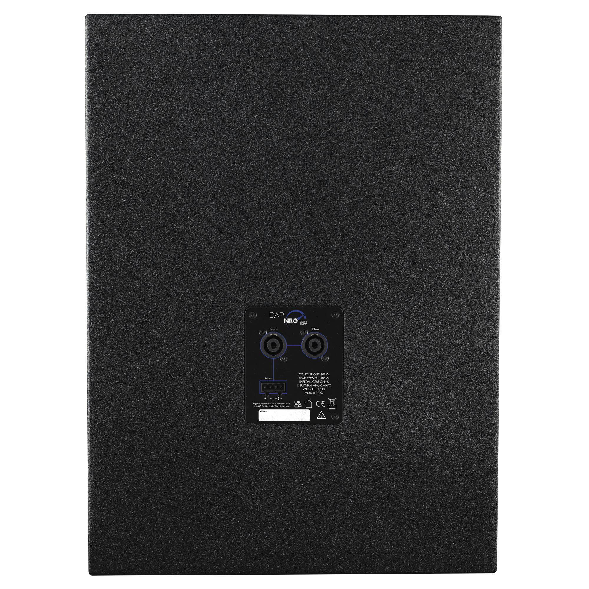 DAP NRG-12S Passiver 12“ Reflex-Subwoofer