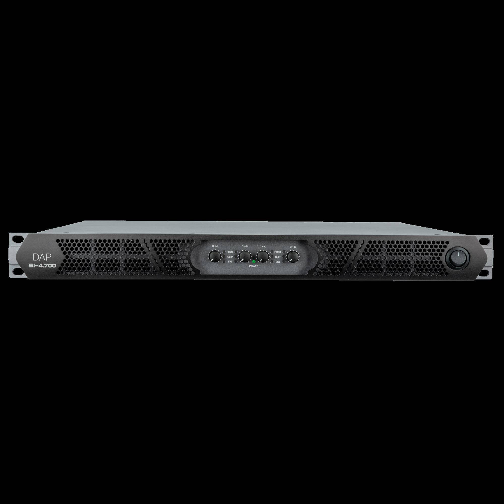 DAP SI-4.700 4 x 700 W Verstärker zur Festinstallation