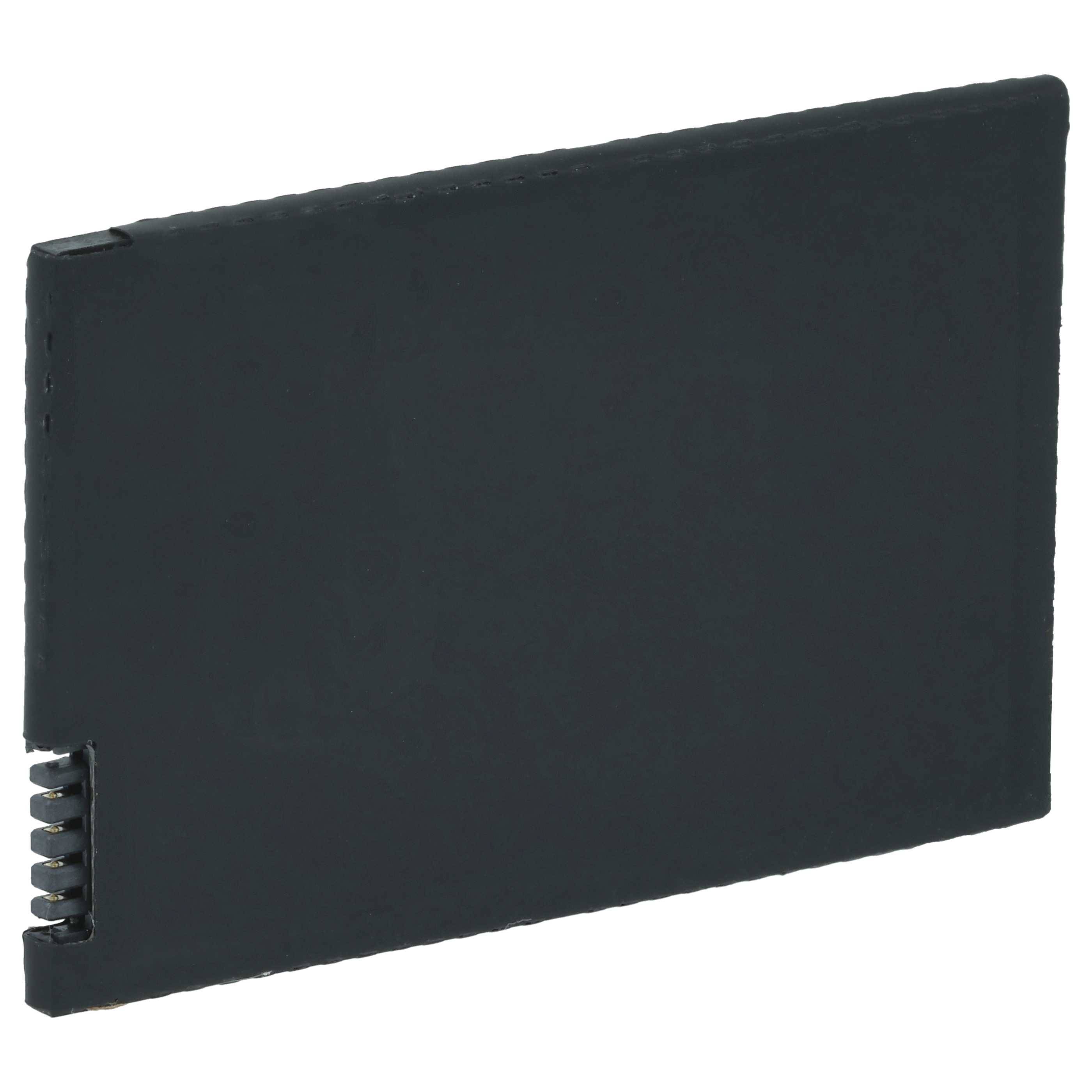 vhbw Akku kompatibel mit BMW 530Li, 3X, 745, 6GT, 740, 730, 6814351-01, 5X Autoschlüssel (550 mAh, 3,7 V, Li-Polymer)