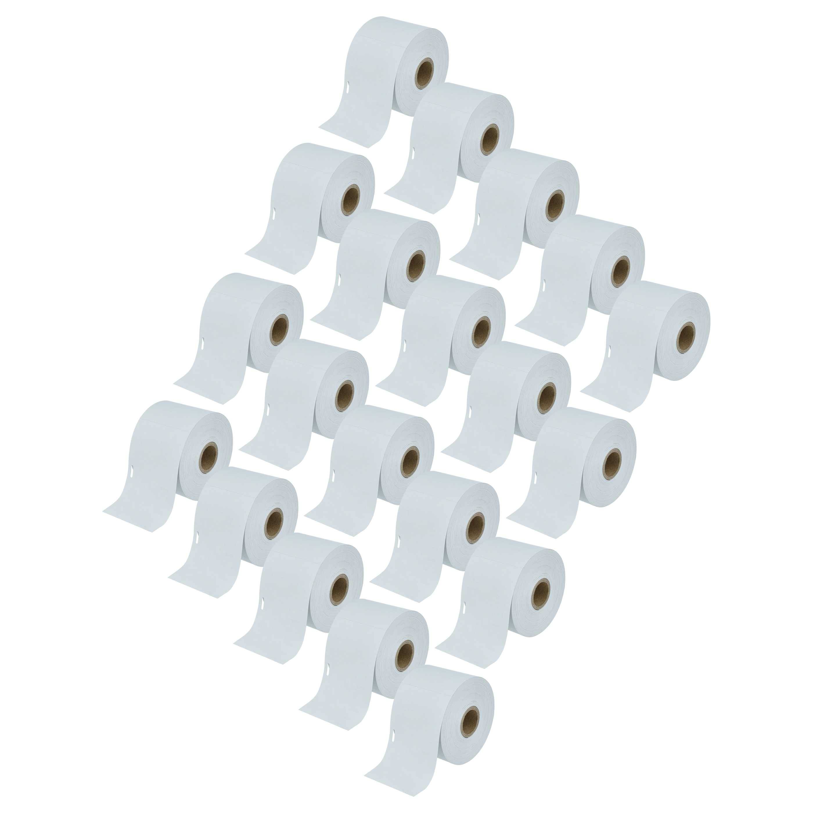 vhbw 20x Etiketten-Rolle 62mm x 106mm (250 Etiketten) kompatibel mit Dymo LabelWriter 4XL, 450 Twin Turbo, 450 Turbo Etiketten-Drucker