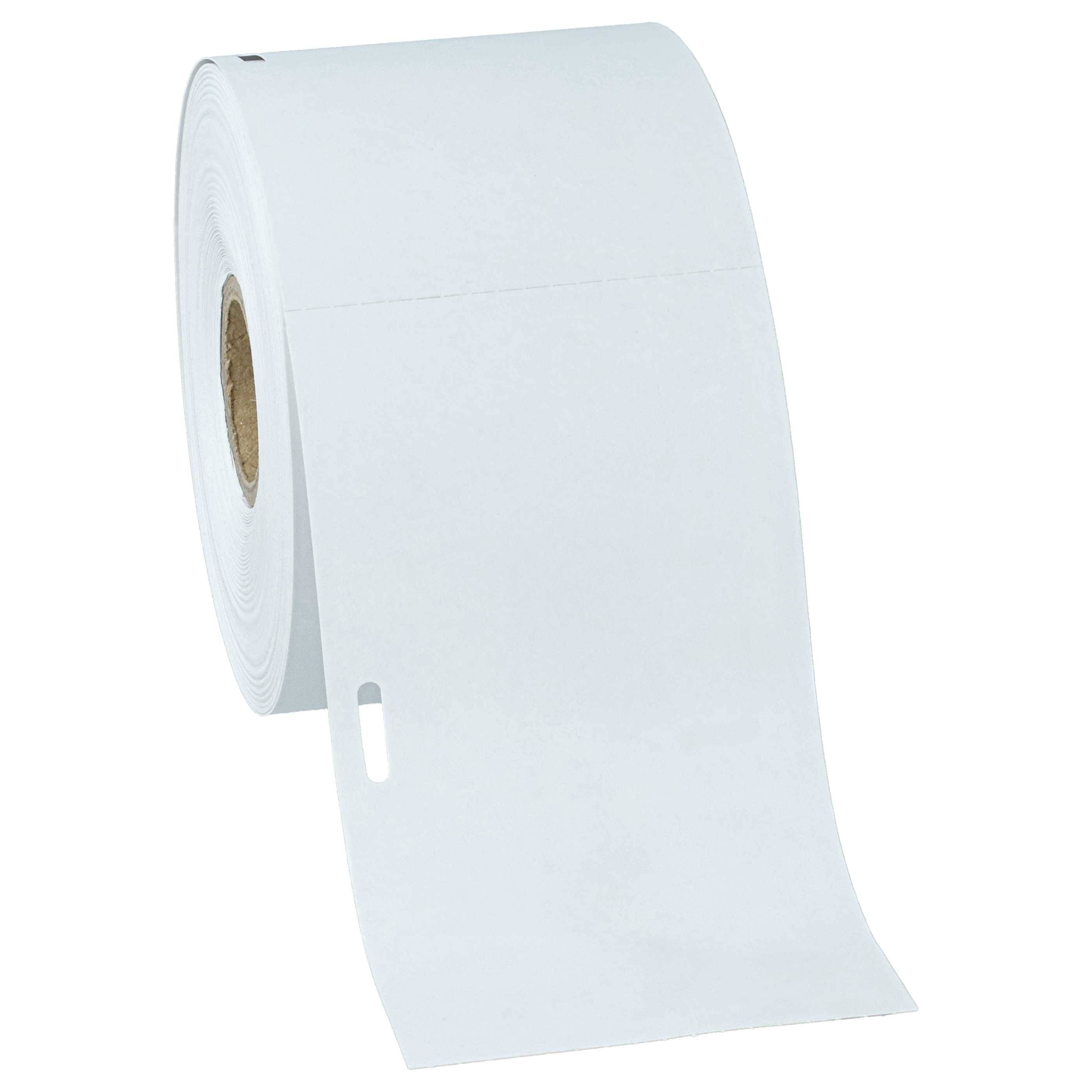 vhbw 5x Rolle 62mm x 106mm (250 Etiketten) kompatibel mit Dymo LabelWriter 450 Turbo, 450 Duo Drucker Weiß