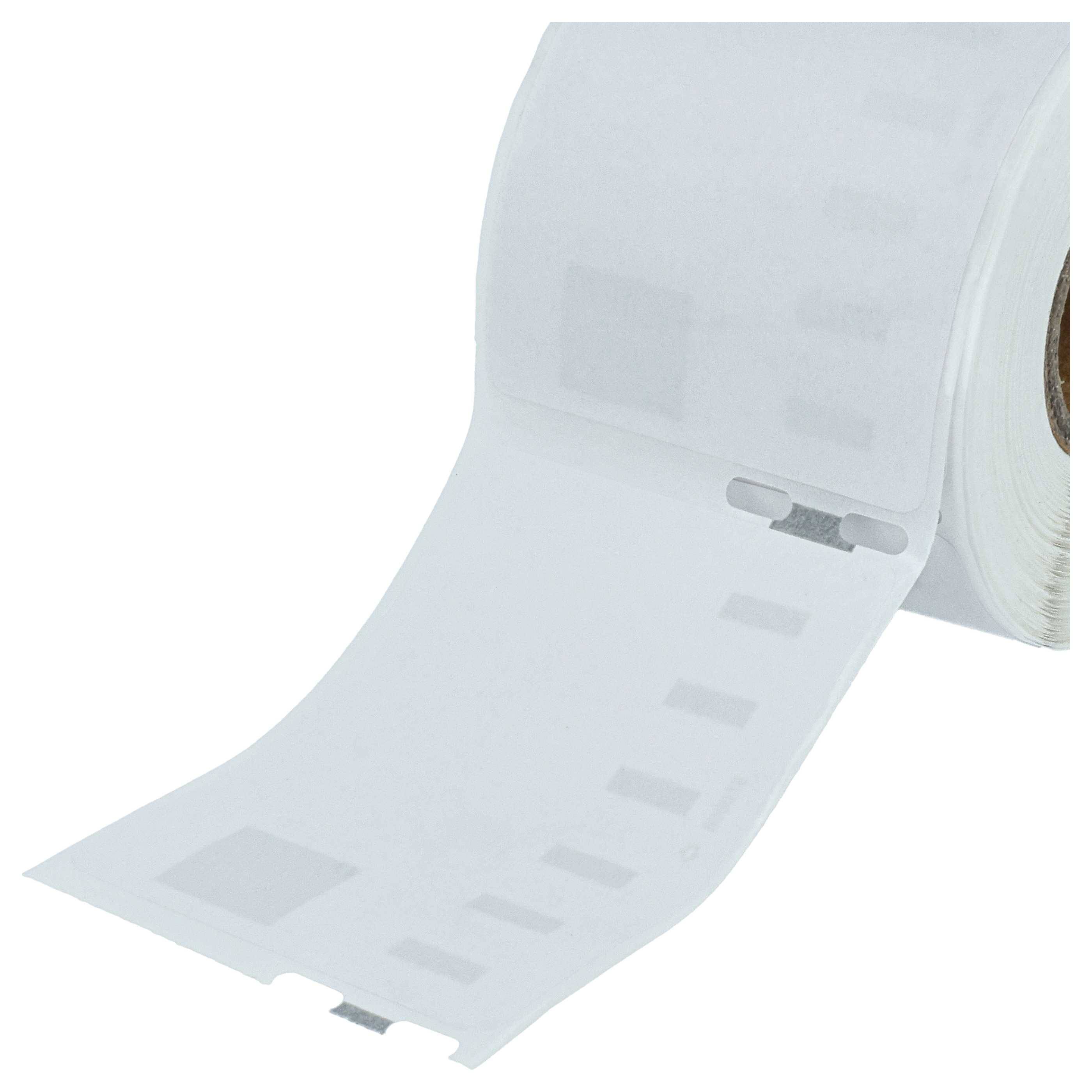 vhbw 5x Etiketten-Rolle 54mm x 70mm (320 Etiketten) kompatibel mit Dymo LabelWriter 400 Turbo, EL40, EL60 Turbo, LW400 Duo Etiketten-Drucker