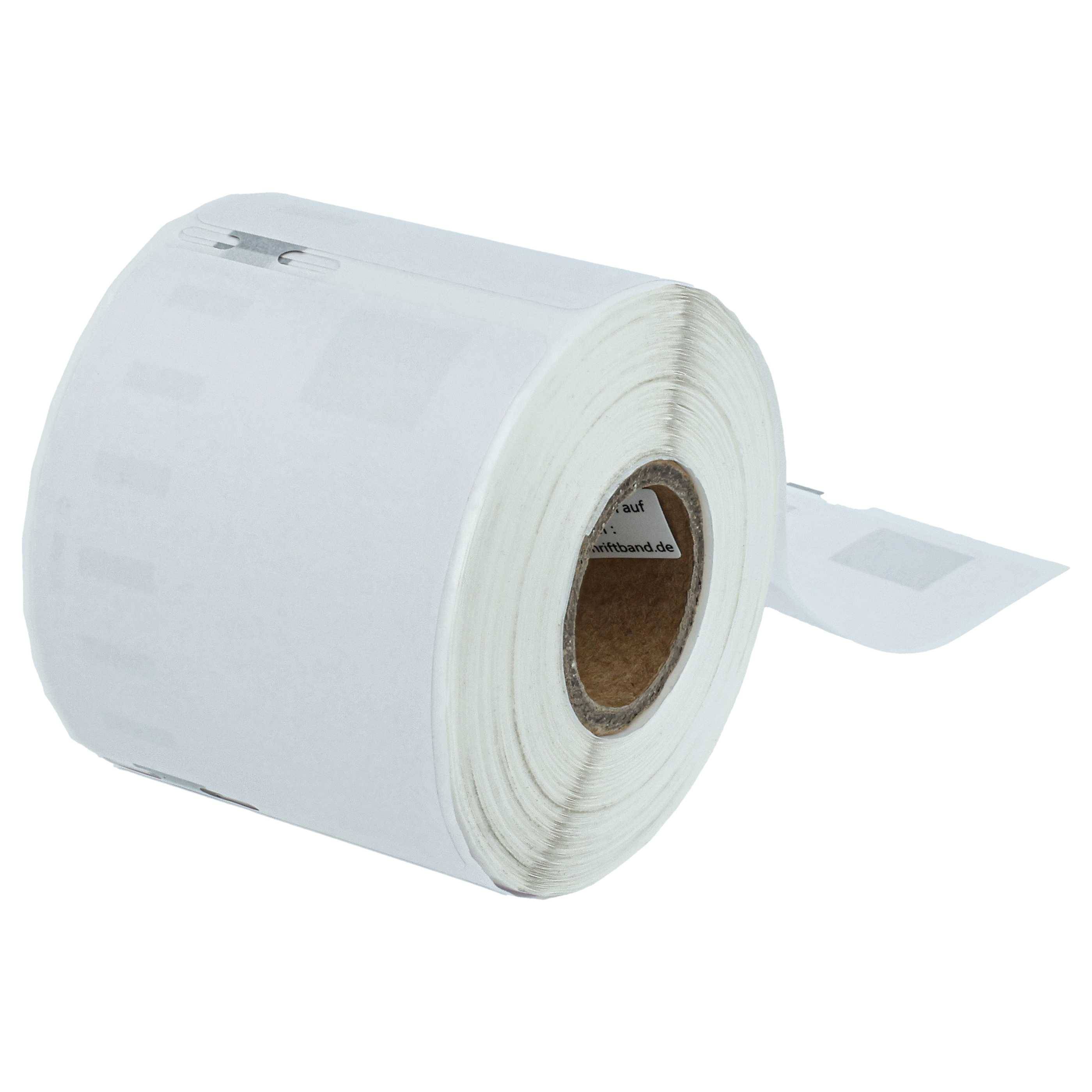 vhbw 5x Etiketten-Rolle 54mm x 70mm (320 Etiketten) kompatibel mit Dymo LabelWriter LW450 Twin Turbo Etiketten-Drucker