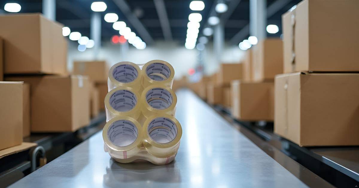 HorzeFix Paketklebeband transparent, 48 mm x 66 m, stark & leise, universell für Versand & Umzug, Einzel (1, transparent)