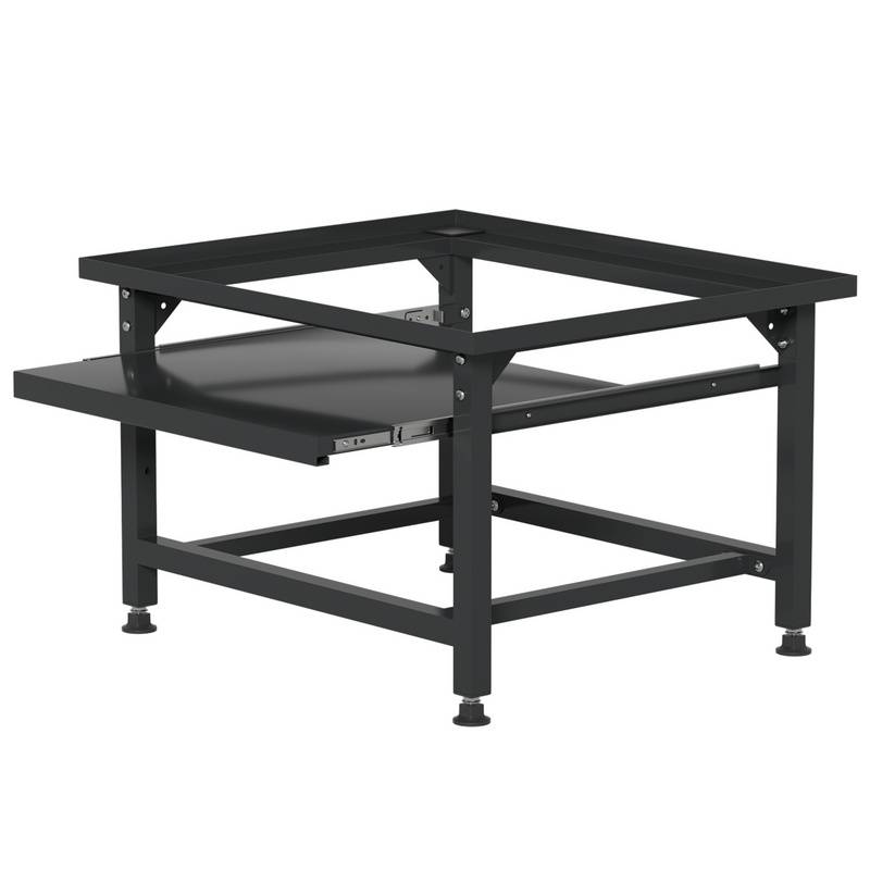 Waschmaschinen Untergestell Schwarz Unterbausockel 63x54x42cm
