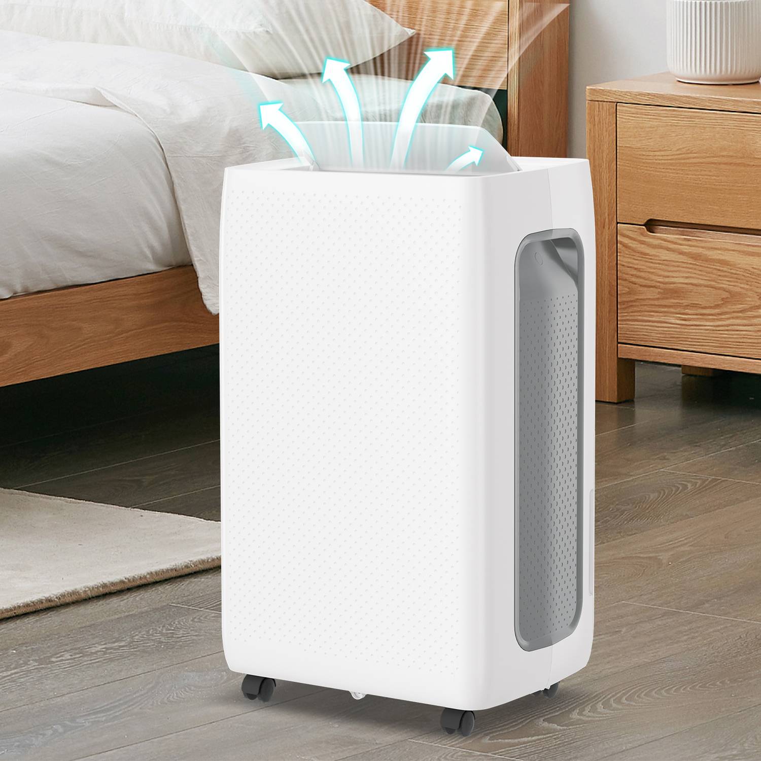 Luftentfeuchter 26L/Tag mit WIFI & App Lufttrockner, 20m²-25m², Raumentfeuchter 43dB, 24H Timer Entfeuchter, Dehumidifier