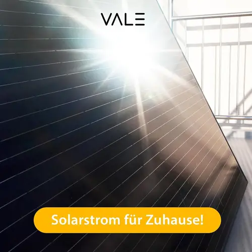 VALE Balkonkraftwerk Bifazial 1760 Wp Full Black - Deye M200G4 Wechselrichter - Hochwertiges Solarpanel Set - 5m AC-Kabel VALE Balkonkraftwerk Bifazial 1760 Wp Full Black - Deye M200G4 Wechselrichter - Hochwertiges Solarpanel Set - 5m AC-Kabel