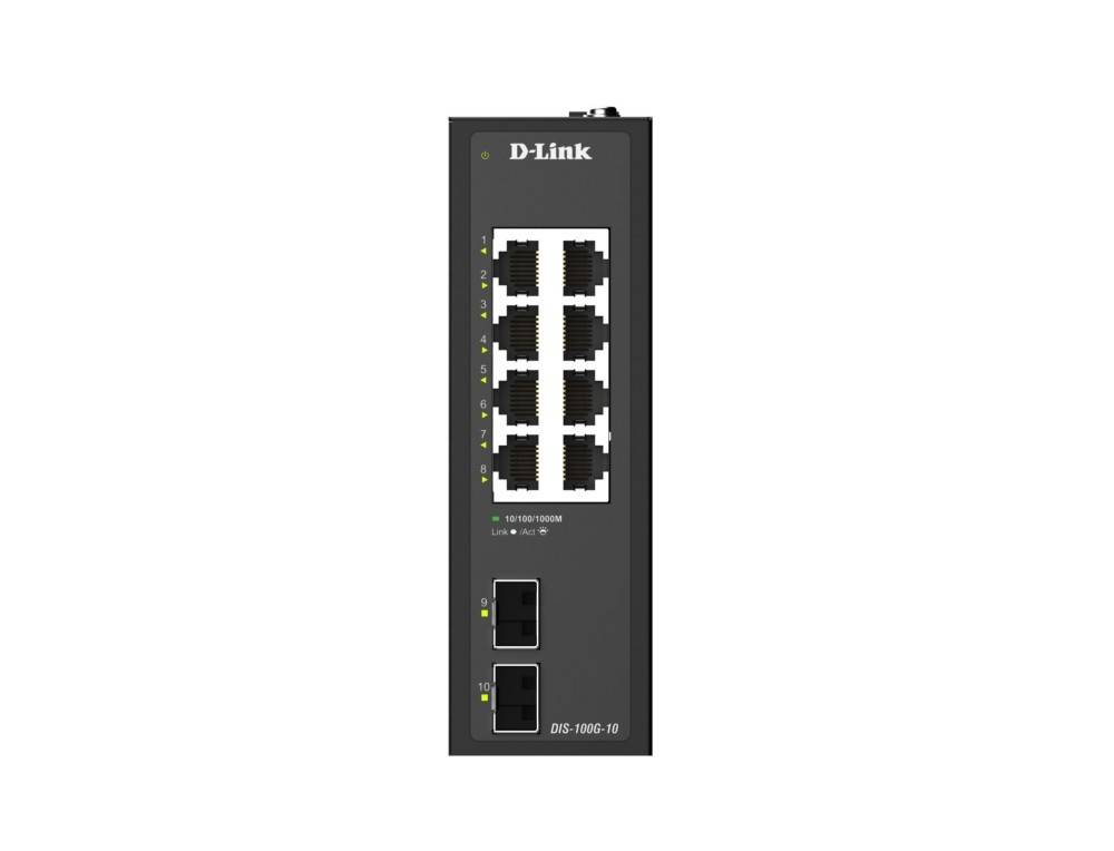 DLink Deutschland 10-Port Gigabit Switch DIS-100G-10