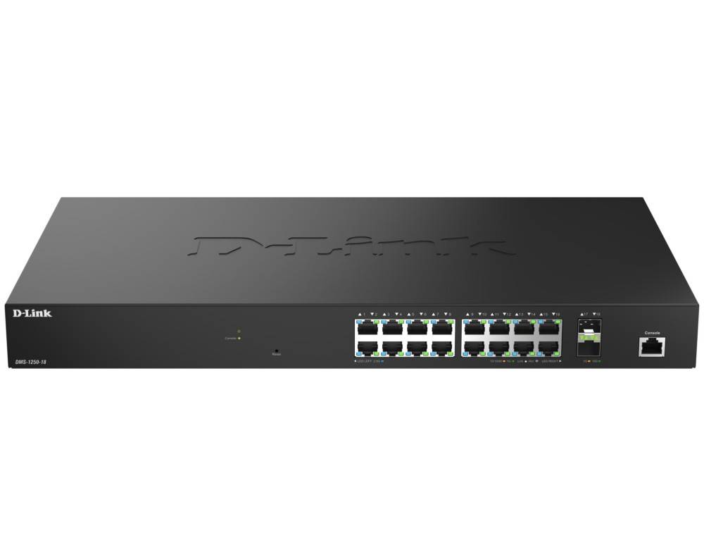 DLink Deutschland 18-Port Gigabit Switch DMS-1250-18/E