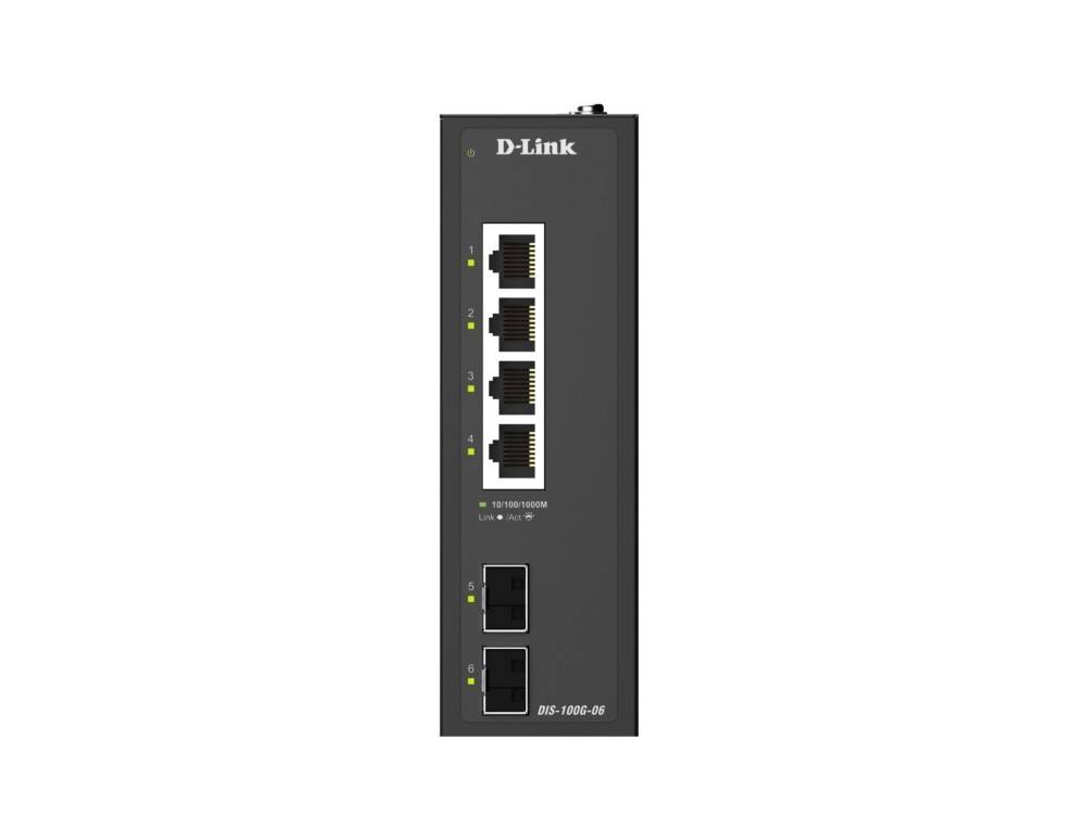 DLink Deutschland 6-Port Gigabit Switch DIS-100G-06