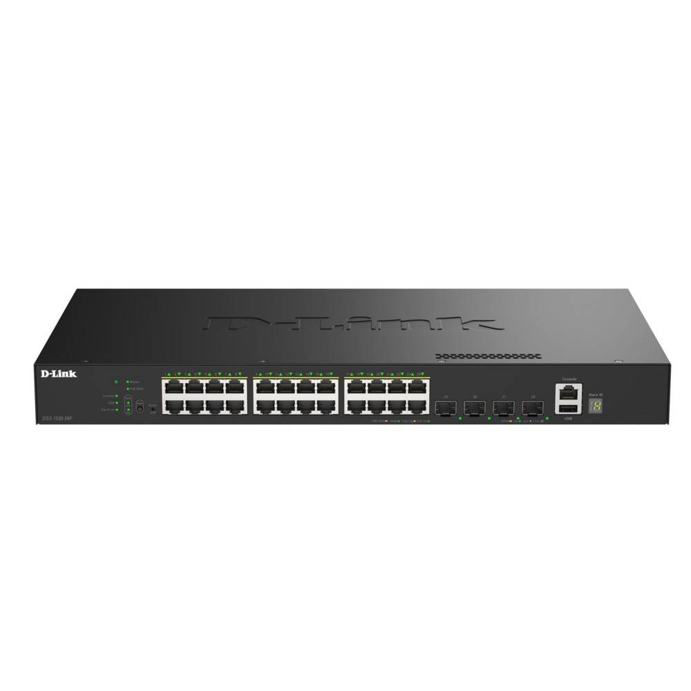 DLink Deutschland 28-Port Gigabit Switch DGS-1530-28P/E