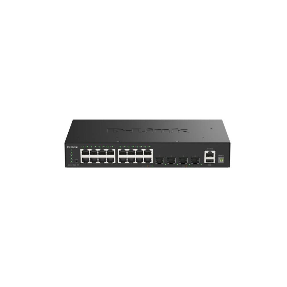 DLink Deutschland 20-Port Gigabit Switch DGS-1530-20/E