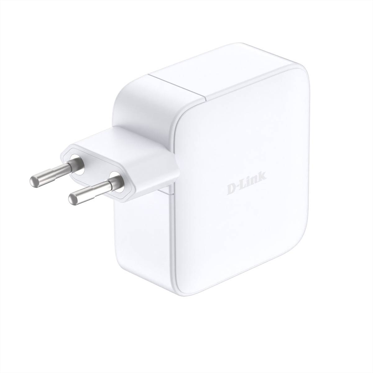 D-Link DCF-141 - Netzteil - GaN - 140 Watt - 5 A - Power Delivery 3.1, QC 4.0 - 4 Ausgabeanschlussstellen (3 x USB-C, US