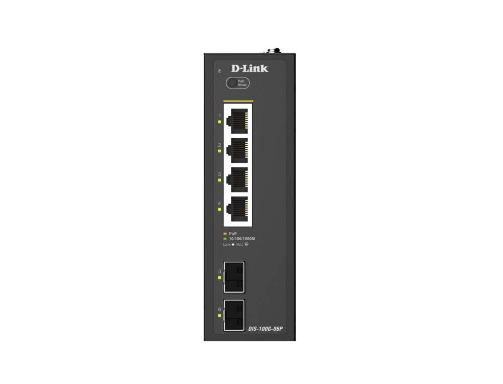 DLink Deutschland 6-Port Gigabit Switch DIS-100G-06P
