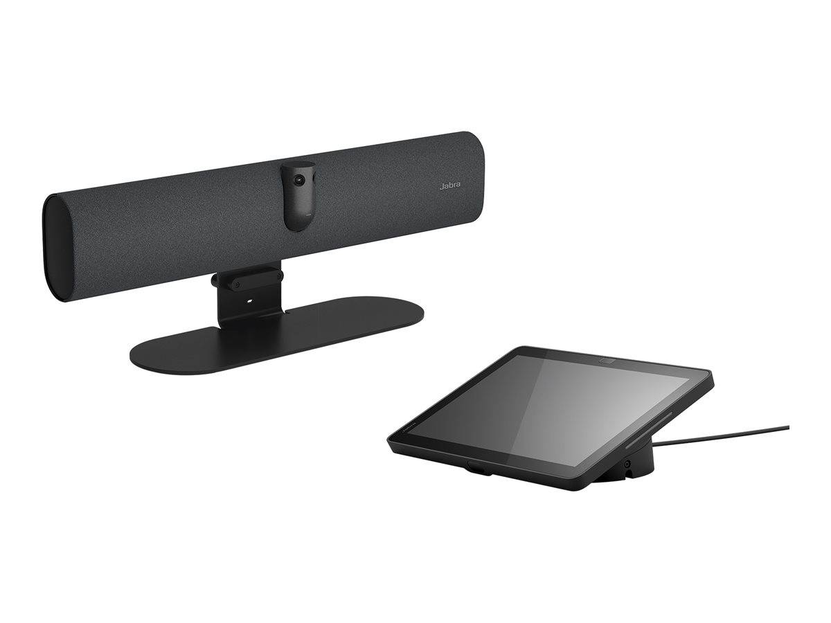 Jabra PanaCast 40 VBS MS EMEA Die Videobar für kleine Meetingbereiche. LU: Videobar, Touch Control, USB-C auf USB-C Kabel 3m, Netzteil, integrierte
