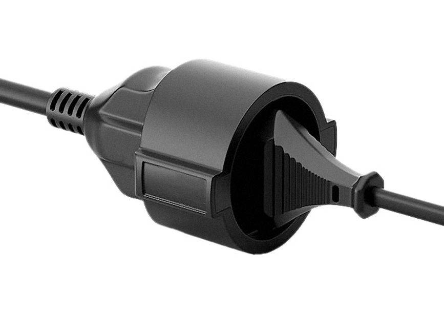 Equip 112181, 3 m, CEE7/7, CEE7/3, H05VV-F3G, 250 V, 16 A