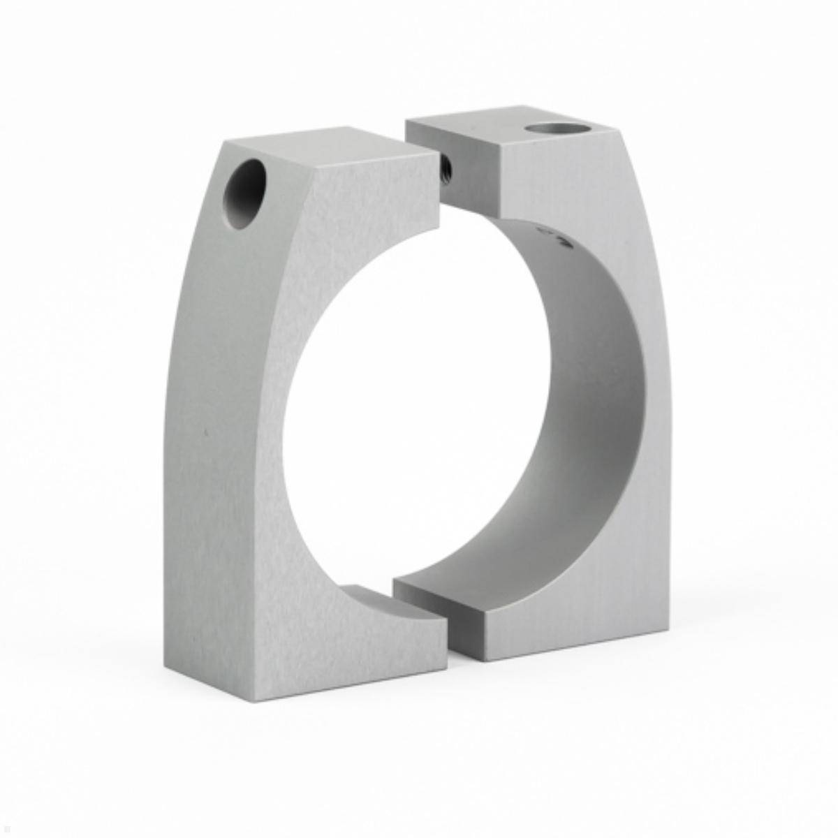 MonLines MBR38S Befestigungsring für Säulen 34-38 mm silber