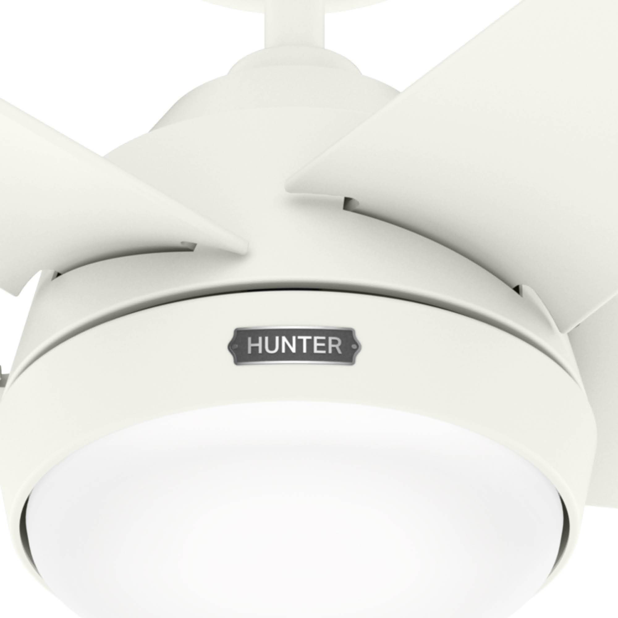 Outdoor Deckenventilator Marina Weiß mit LED