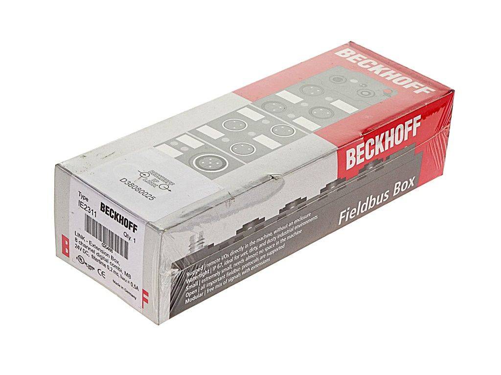 BECKHOFF IE2311 (Erweiterungs-Box: 4DI 24V DC 0,2ms; 4DO 24V 0,5A)