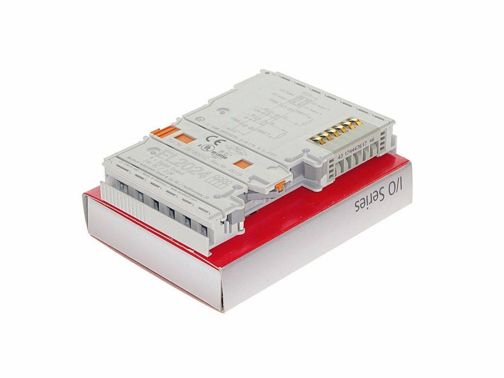 BECKHOFF EL2024 (EtherCAT: 4-Kanal-Digital-Ausgangsklemme 24 V DC, 2 A)