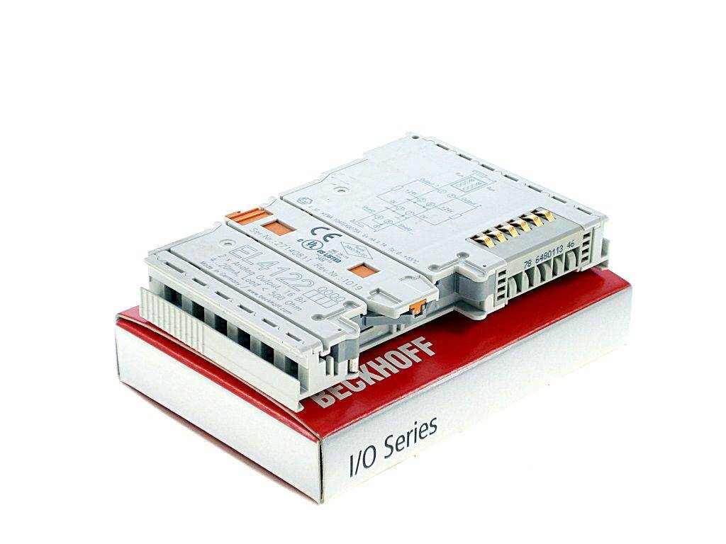 BECKHOFF EL4122 (EtherCAT: 2-Kanal-Analog-Ausgangsklemme 4-20 mA, 16 Bit)