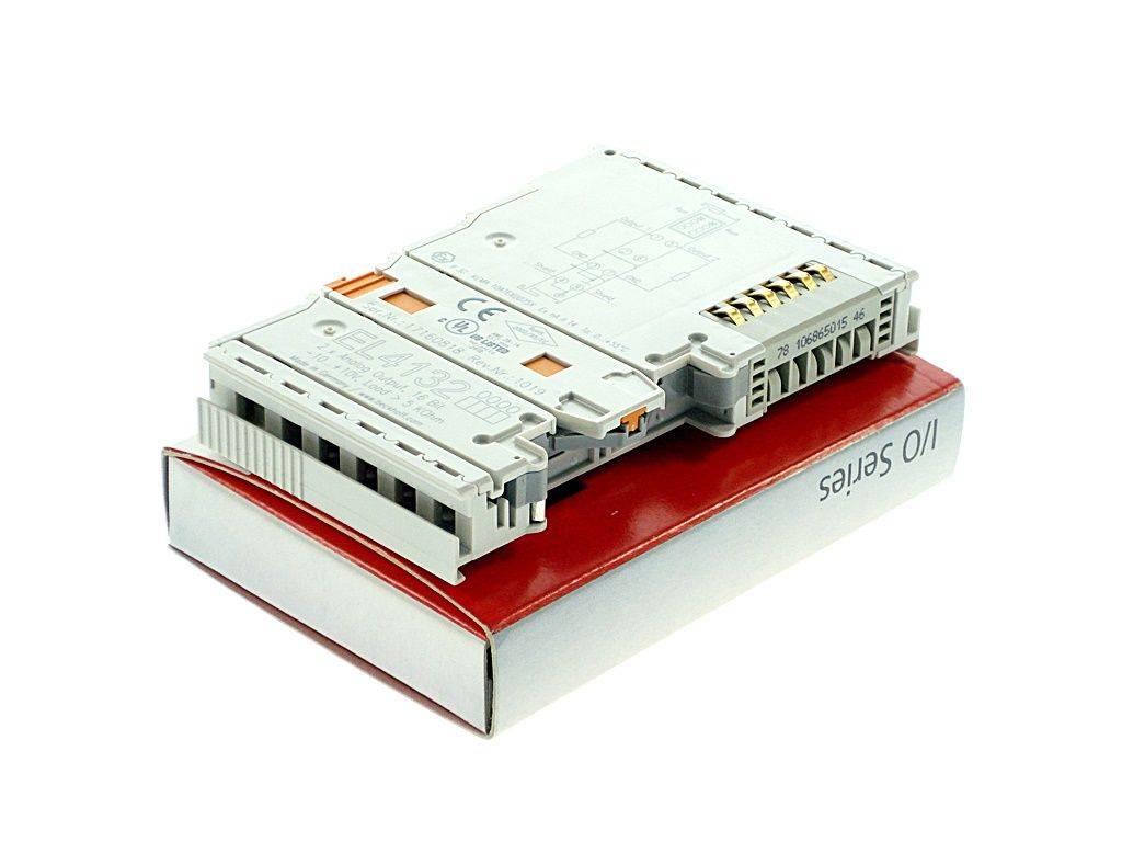 BECKHOFF EL4132 (EtherCAT: 2-Kanal-Analog-Ausgangsklemme -10 V…+10 V, 16 Bit)
