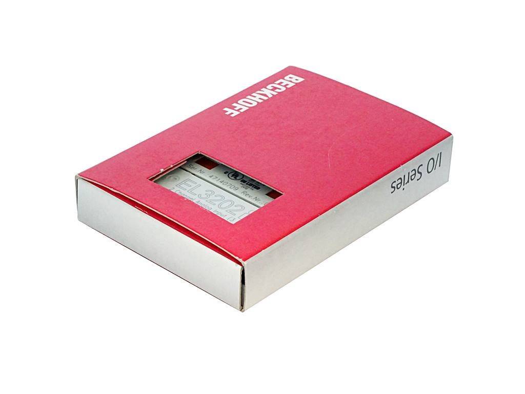 BECKHOFF EL3202-0010 (EtherCAT-Klemme, 2-Kanal-Analog-Eingang, Temperatur)