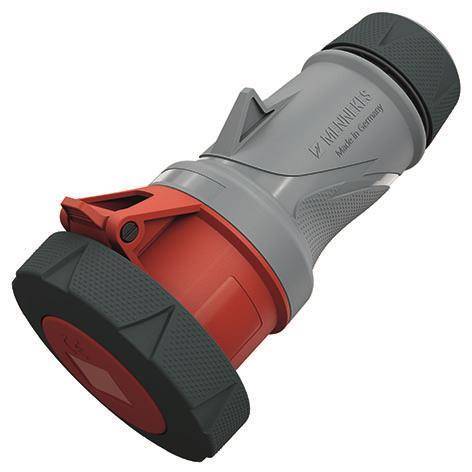 Mennekes Kupplung PowerTOP Xtra m 14629 ErgoCONTACT 32 A 5 p 400V IP67 / IP69 Industriematerial