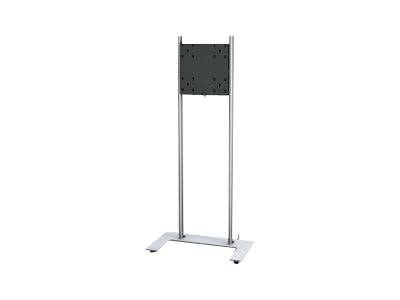 Kindermann Premium DS Racer - Aufstellung - für LCD-Display - eloxiertes Aluminium - Schwarz, Silver Metallic - Bildsc