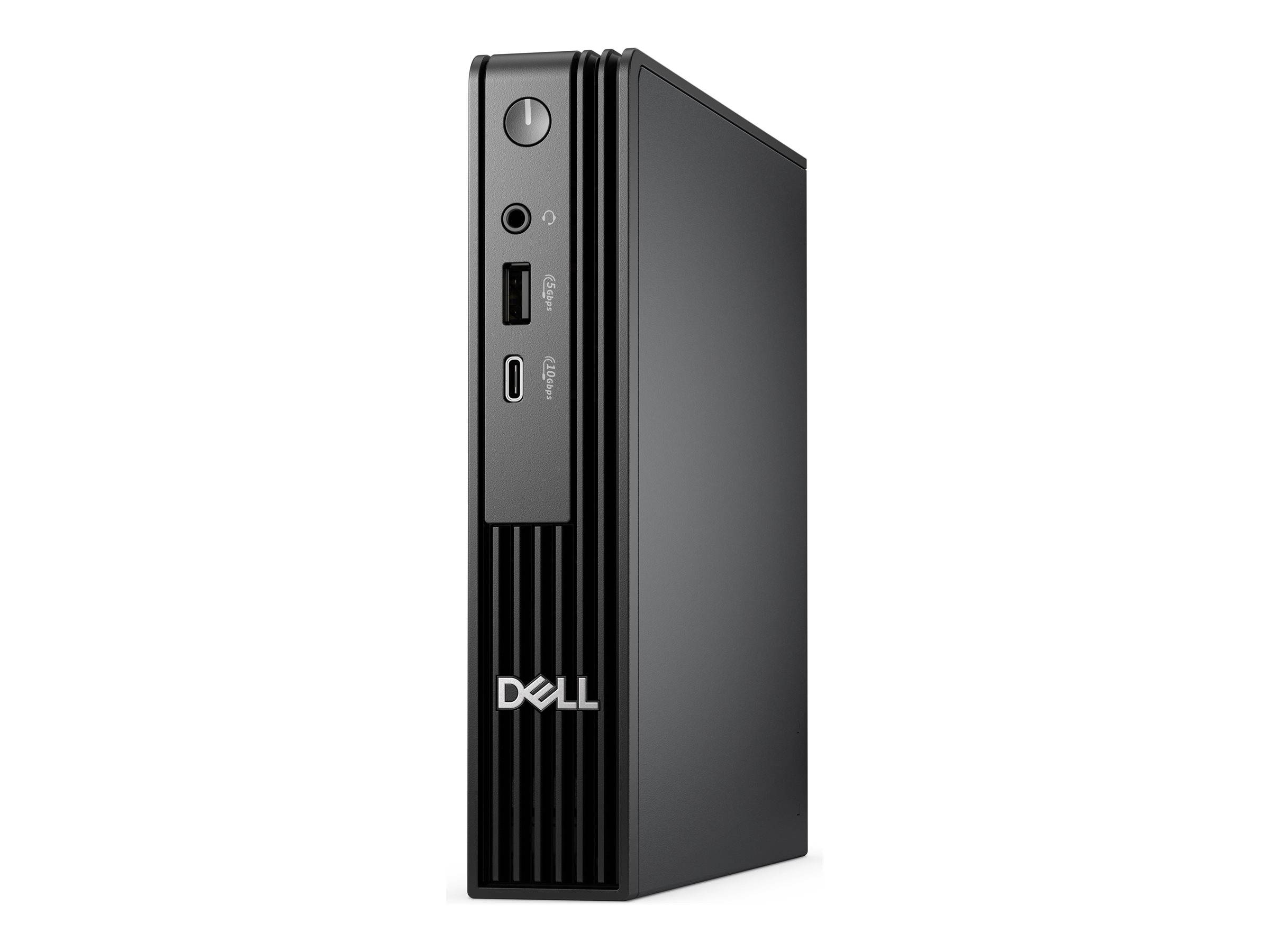 Dell Pro Micro QCM1250 - Micro - Core Ultra 5 235T / 2.2 GHz - RAM 16 GB - SSD 512 GB - NVMe - Intel Graphics - Wi-Fi 6E