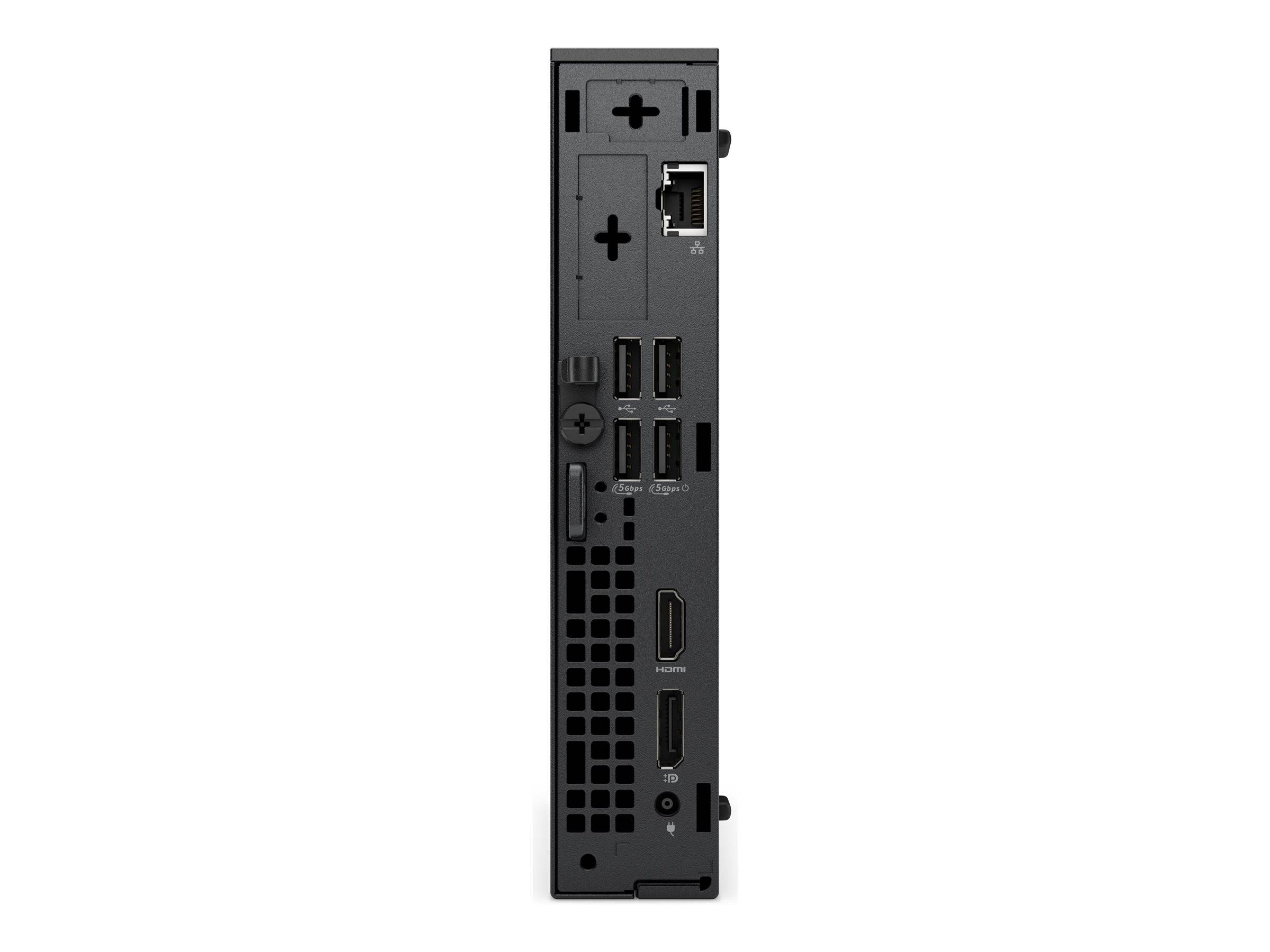 Dell Pro Micro QCM1250 - Micro - Core Ultra 5 235T / 2.2 GHz - RAM 16 GB - SSD 512 GB - NVMe - Intel Graphics - Wi-Fi 6E