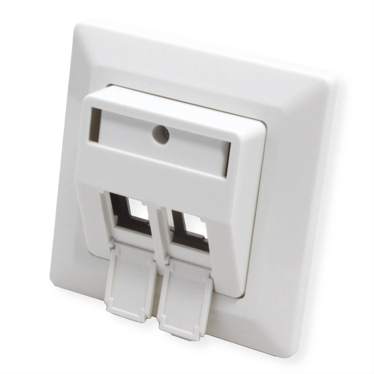 ROLINE Unterputzdose Modulaufnahme, 2fach, für Keystones