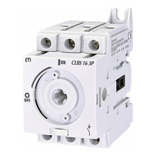 ETI 004661400 - Lasttrennschalter CLBS 16 3P (DIN-Schiene montiert | 16 A thermischer Strom | 3-polig)