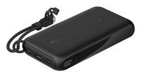 Belkin BoostCharge - Powerbank - mit Display - 20000 mAh - 20 Watt - PD - 3 Ausgabeanschlussstellen (2 x USB-C, USB)