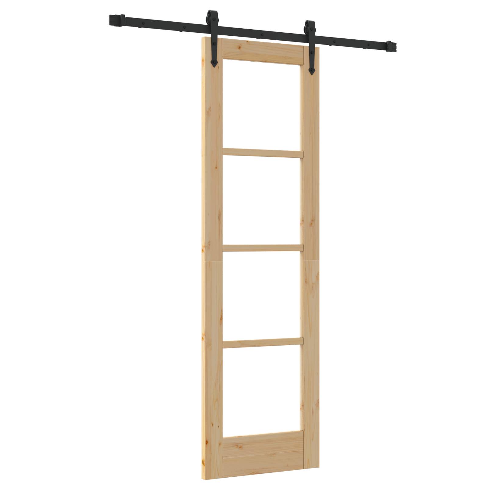vidaXL Schiebetür mit Zubehör Set "ORKDAL" 61x198,5 cm