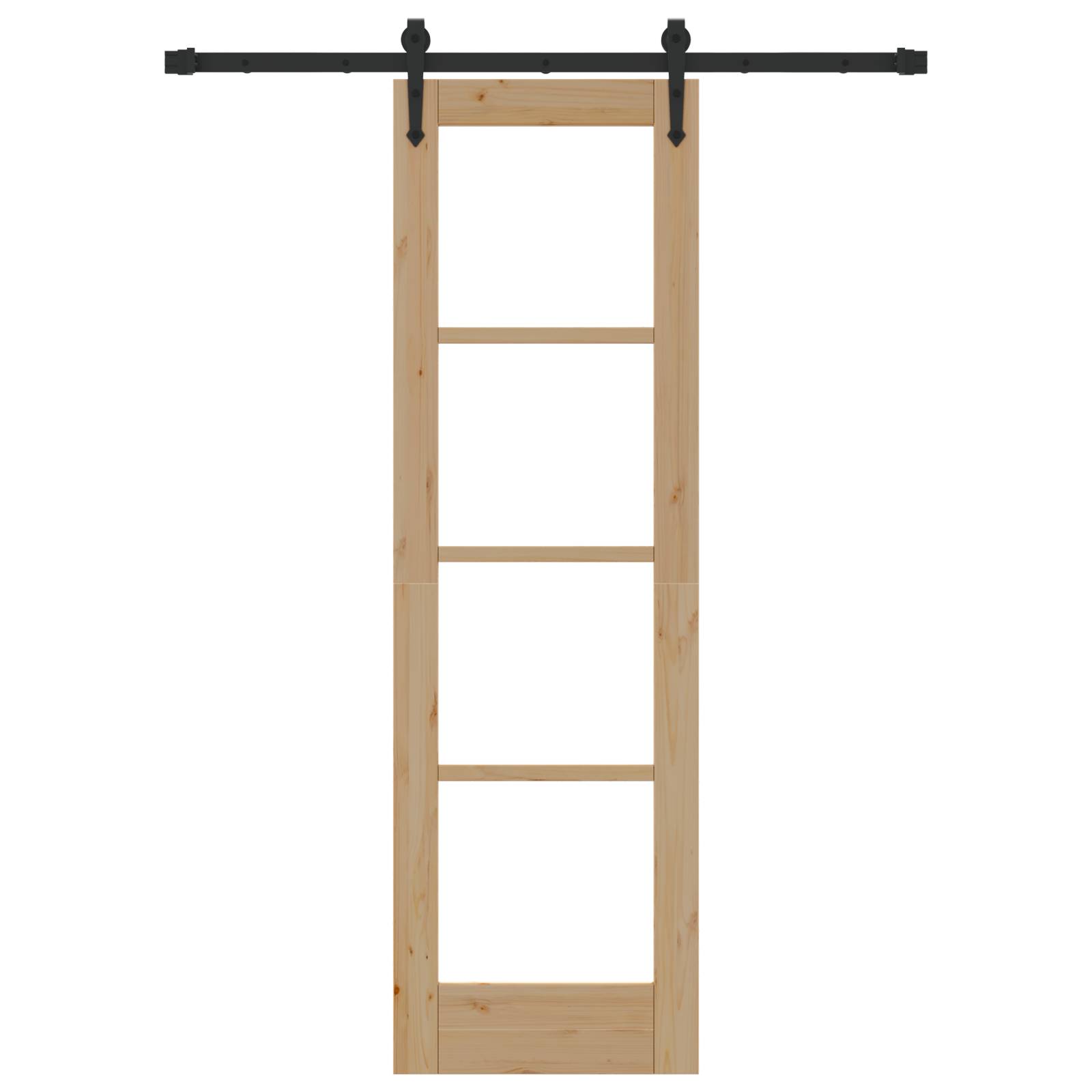 vidaXL Schiebetür mit Zubehör Set "ORKDAL" 61x198,5 cm