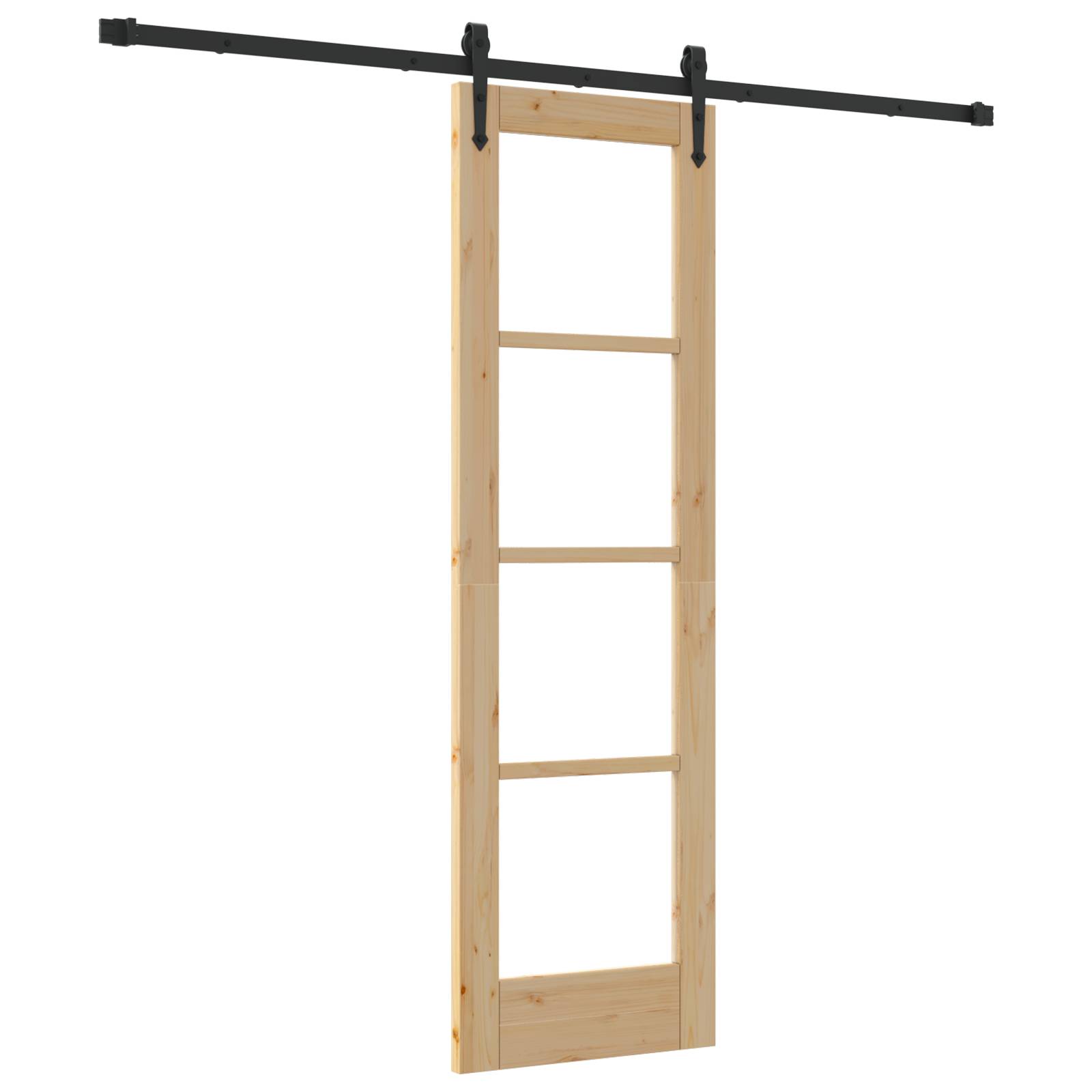 vidaXL Schiebetür mit Zubehörset 'ORKDAL'61x198.5 cm
