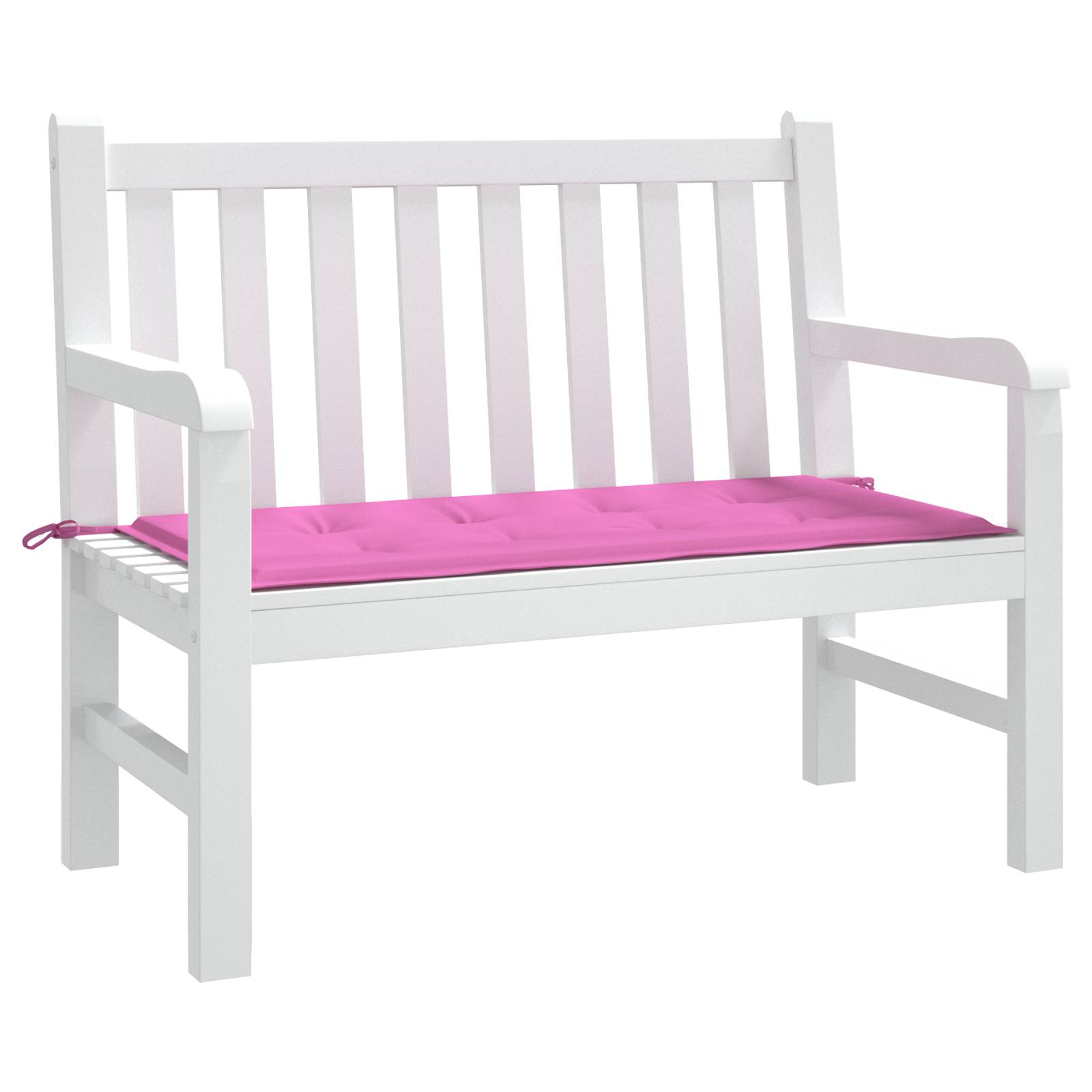 vidaXL Gartenbank-Auflage Rosa 100x50x4 cm Oxford-Gewebe