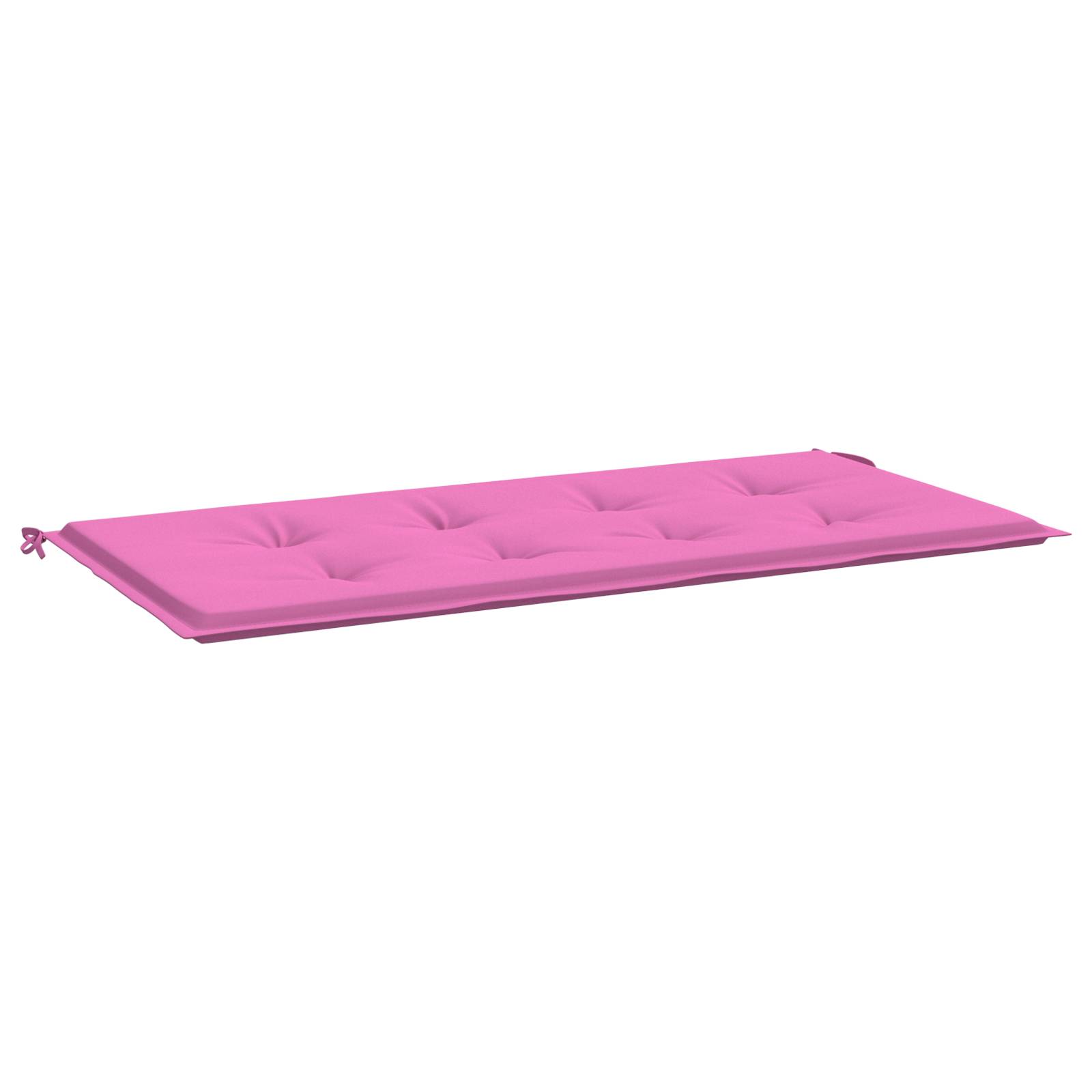 vidaXL Gartenbank-Auflage Rosa 100x50x4 cm Oxford-Gewebe