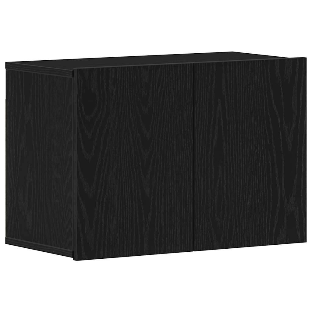vidaXL TV-Schrank Schwarze Eiche 60 x 30 x 41 cm Holzwerkstoff