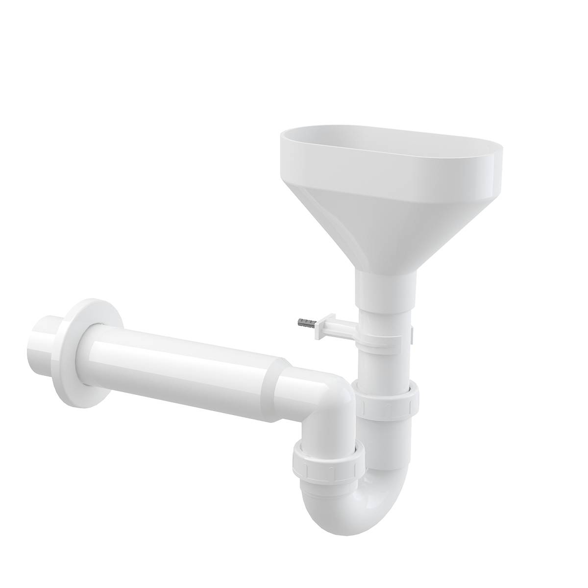 Alcadrain Röhrengeruchverschluss mit Trichter für abtropfendes Kondensat DN50