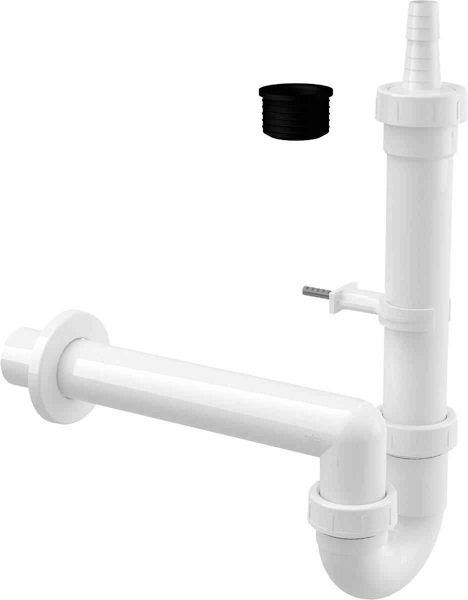 Alcadrain APS7-DN40 Siphon d'évacuation pour appareils de lavage DN40