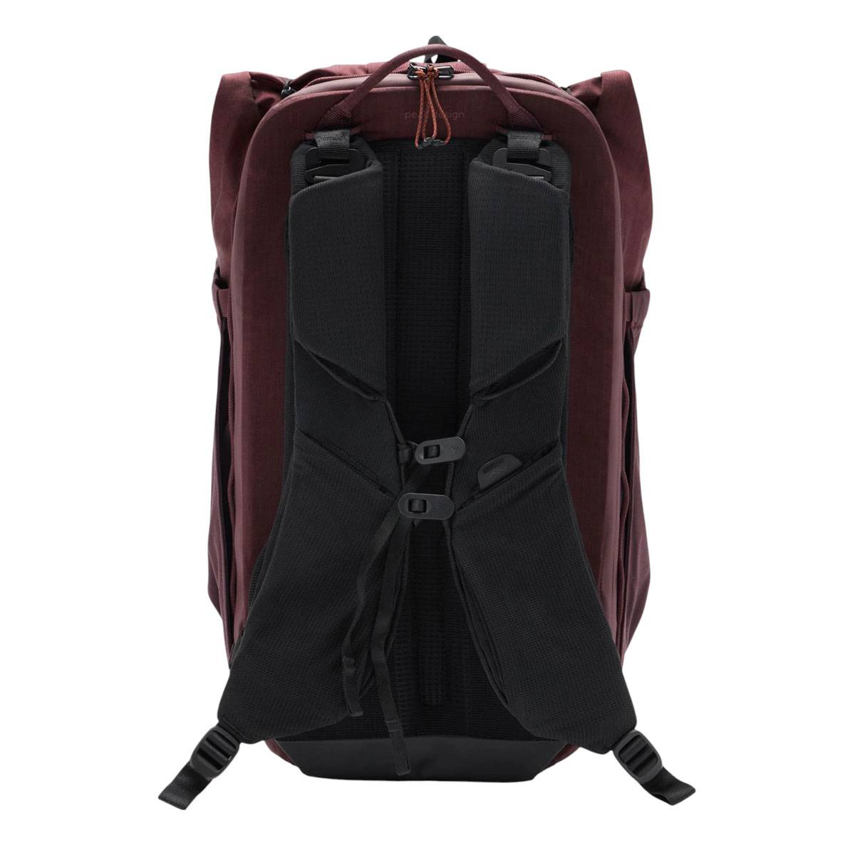Peak Design Outdoor Backpack 25L Rucksack - Eclipse (Weinrot)