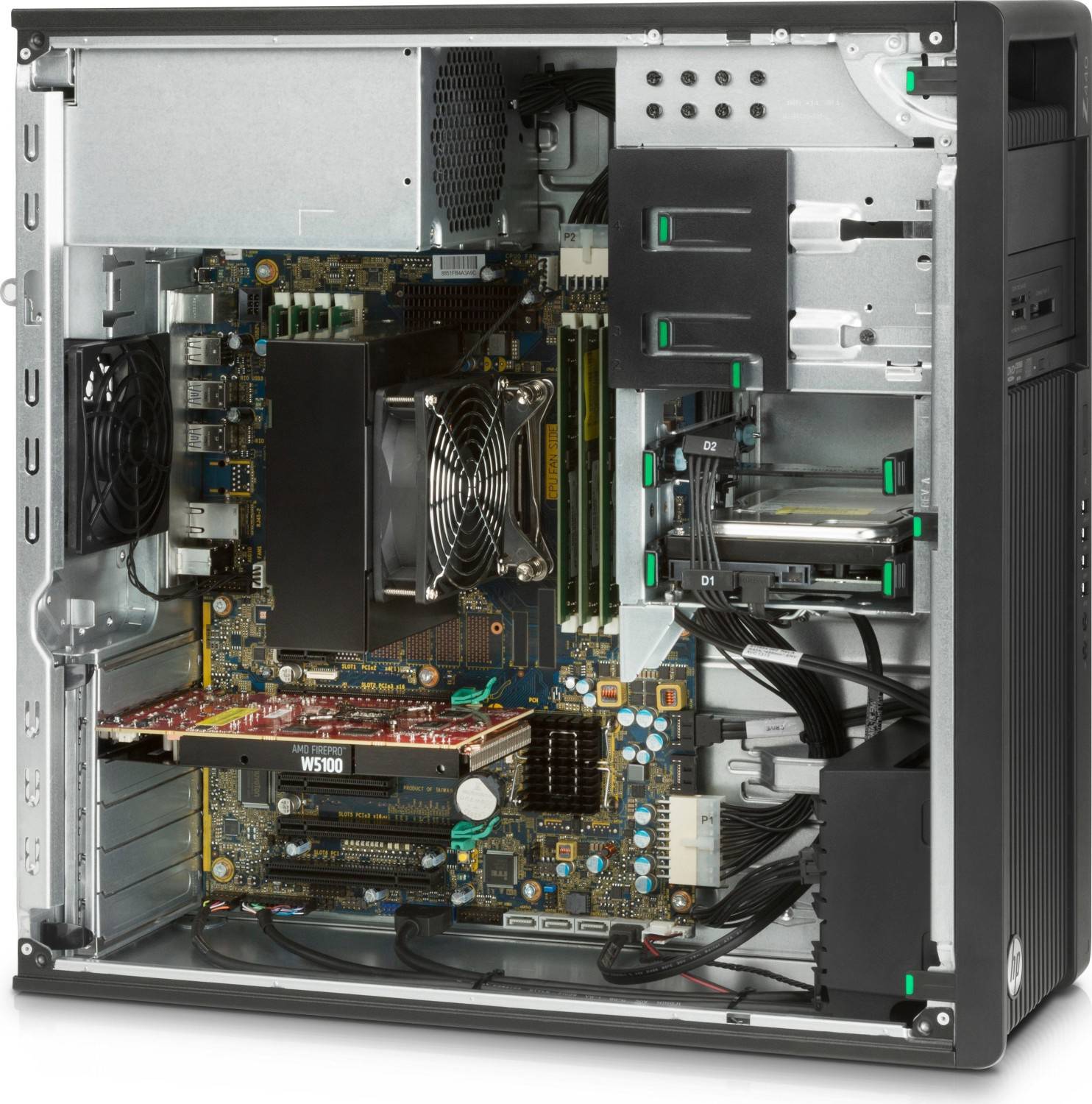 HP Workstation Z440 PC Computer Xeon E5-1620 v3 16GB 512GB SSD Quadro K2200 DVD WIN10 Sehr gut - Refurbished