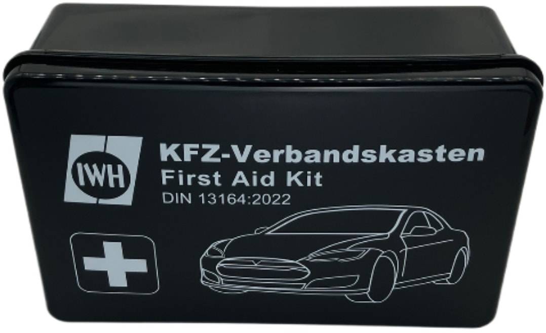 IWH KFZ-Verbandkasten "Kompakt", DIN 13164:2022