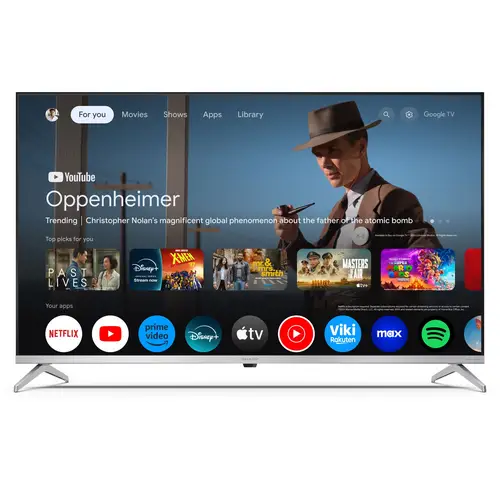 SHARP 43GP6265E - 43 Zoll Fernseher (108 cm) 4K Ultra HD Google QLED TV ( Dolby Vision, HDMI 2.1 mit eARC, Chromecast) SHARP 43GP6265E - 43 Zoll Fernseher (108 cm) 4K Ultra HD Google QLED TV ( Dolby Vision, HDMI 2.1 mit eARC, Chromecast)