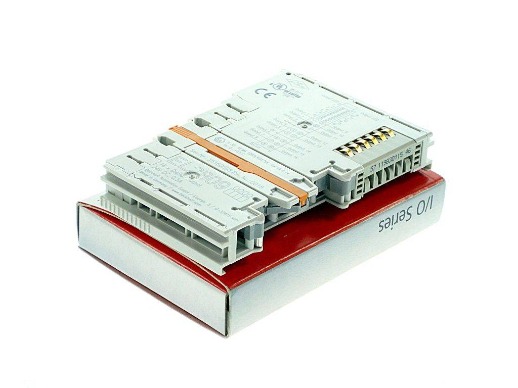 BECKHOFF EL2809 (EtherCAT: 16-Kanal-Digital-Ausgangsklemme 24 V DC, 0,5 A)