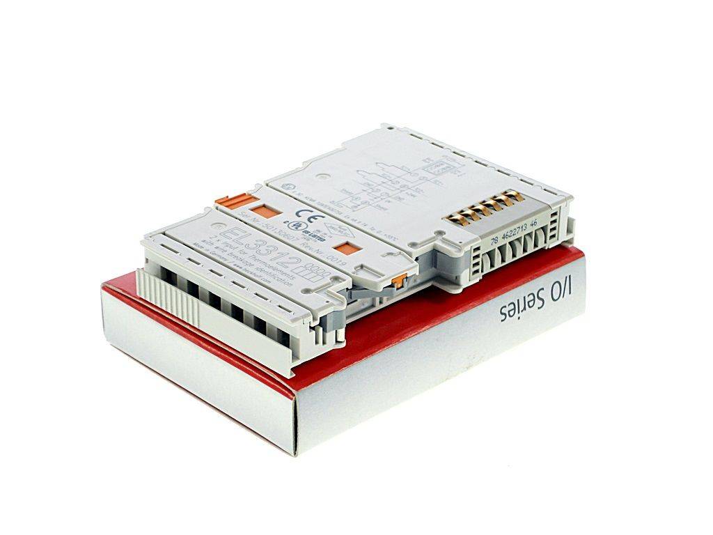 BECKHOFF EL3312 (EtherCAT-Klemme, 2-Kanal-Analog-Eingang, Temperatur)